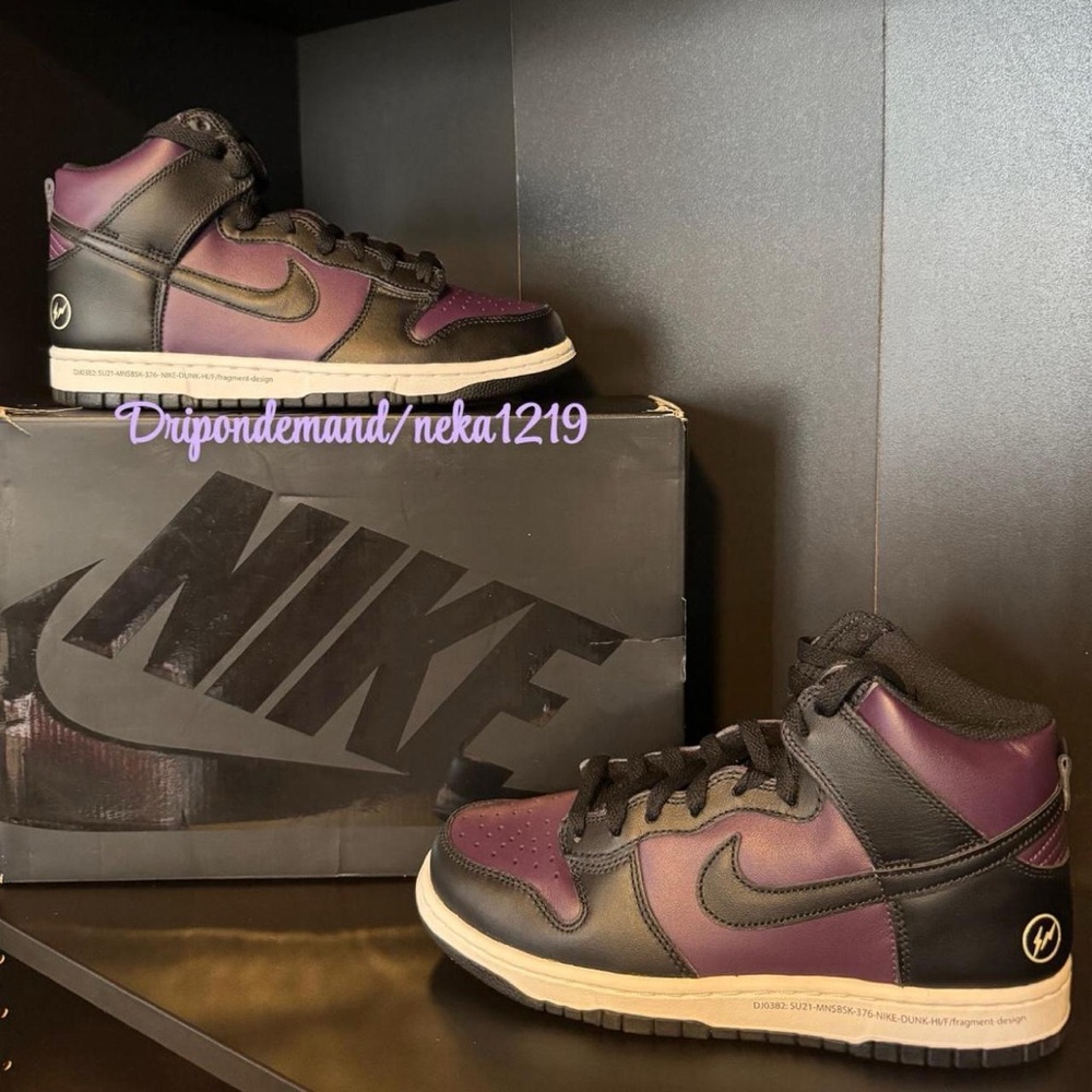 Fragment Design x Nike Dunk High- 'Beijing'